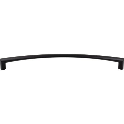 Top Knobs Griggs Pull 18" c-c Appliance Pull in Flat Black