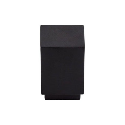 Top Knobs Linear Square Knob 3/4" in Flat Black