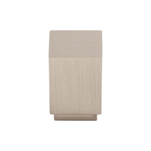 Top Knobs Linear Square Knob 3/4" in Brushed Satin Nickel