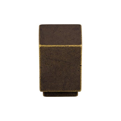 Top Knobs Linear Square Knob 3/4" in German Bronze
