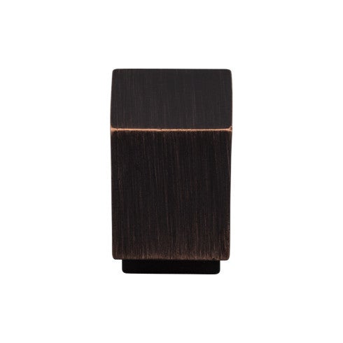 Top Knobs Linear Square Knob 3/4" in Tuscan Bronze