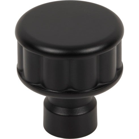 Top Knobs Pemberton Knob 1 1/4" in Flat Black