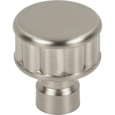 Top Knobs Pemberton Knob 1 1/4" in Brushed Satin Nickel