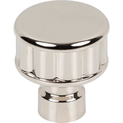 Top Knobs Pemberton Knob 1 1/4" in Polished Nickel