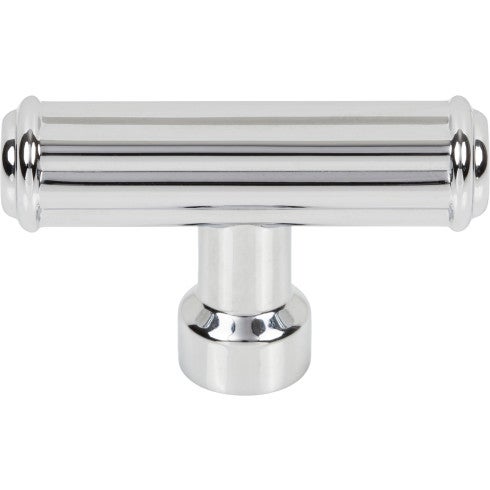 Top Knobs Pemberton T-Knob 2 1/4" in Polished Chrome