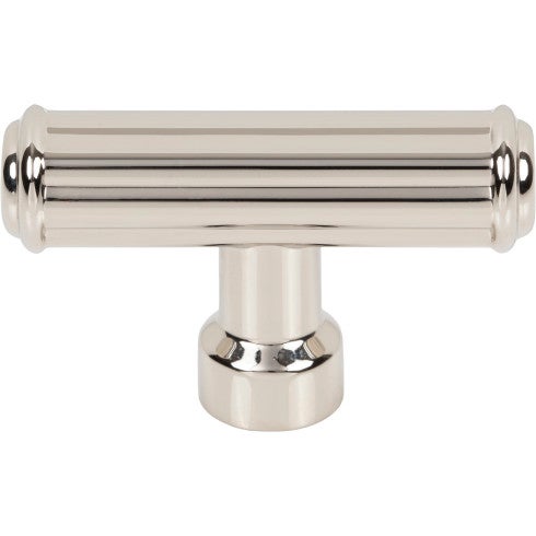 Top Knobs Pemberton T-Knob 2 1/4" in Polished Nickel