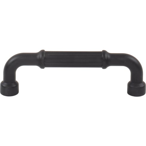 Top Knobs Pemberton Pull 3 3/4" c-c in Flat Black