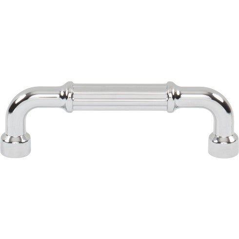 Top Knobs Pemberton Pull 3 3/4" c-c in Polished Chrome