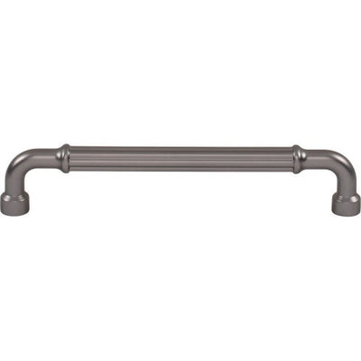 Top Knobs Pemberton Pull 6 5/16" c-c in Ash Gray