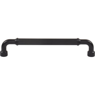 Top Knobs Pemberton Pull 6 5/16" c-c in Flat Black