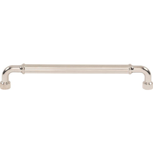 Top Knobs Pemberton Pull 7 9/16" c-c in Polished Nickel