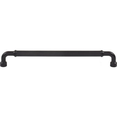 Top Knobs Pemberton Pull 8 13/16" c-c in Flat Black