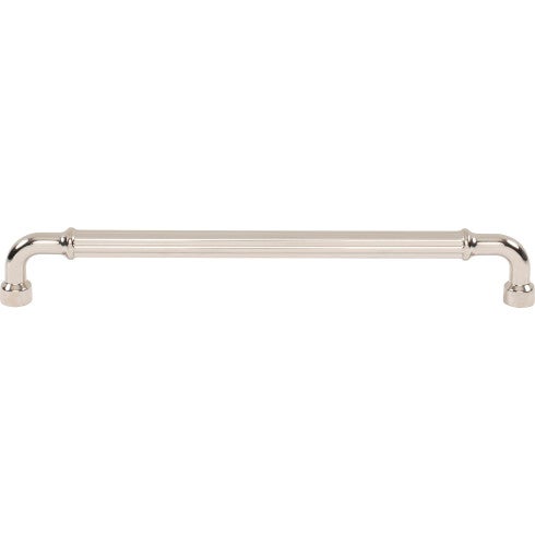 Top Knobs Pemberton Pull 8 13/16" c-c in Polished Nickel