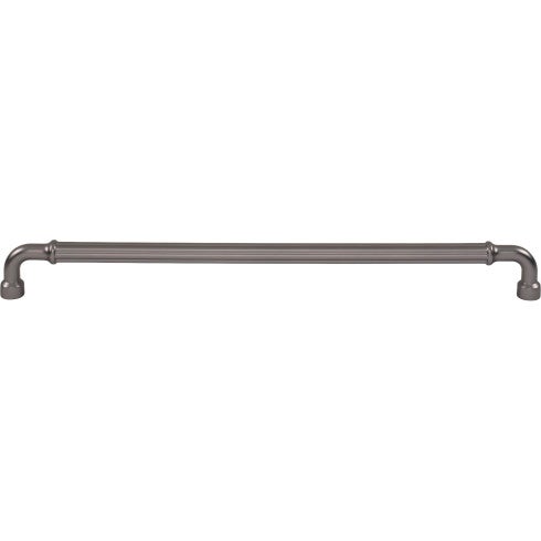 Top Knobs Pemberton Pull 12" c-c in Ash Gray