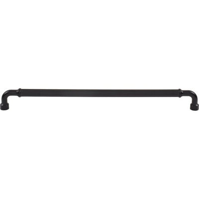 Top Knobs Pemberton Pull 12" c-c in Flat Black