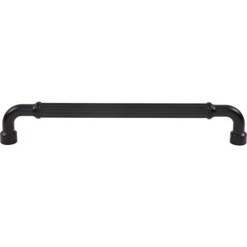 Top Knobs Pemberton Pull 12" c-c Appliance Pull in Flat Black