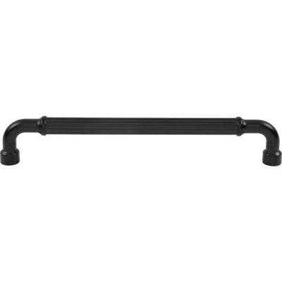 Top Knobs Pemberton Pull 12" c-c Appliance Pull in Flat Black