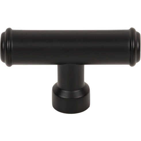 Top Knobs Lavington T-Knob 2 1/4" in Flat Black