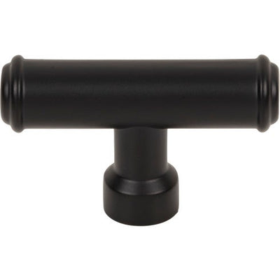 Top Knobs Lavington T-Knob 2 1/4" in Flat Black