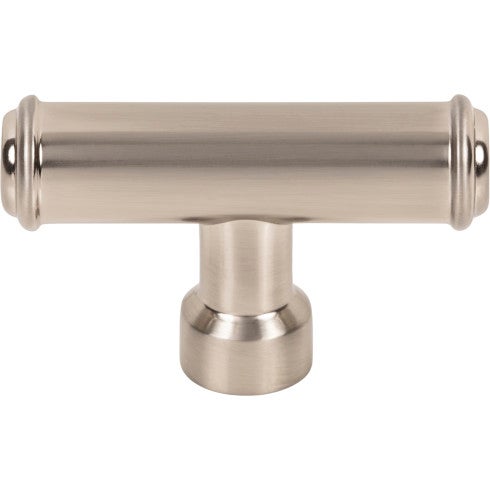 Top Knobs Lavington T-Knob 2 1/4" in Brushed Satin Nickel