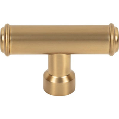 Top Knobs Lavington T-Knob 2 1/4" in Honey Bronze