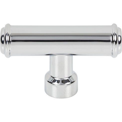 Top Knobs Lavington T-Knob 2 1/4" in Polished Chrome