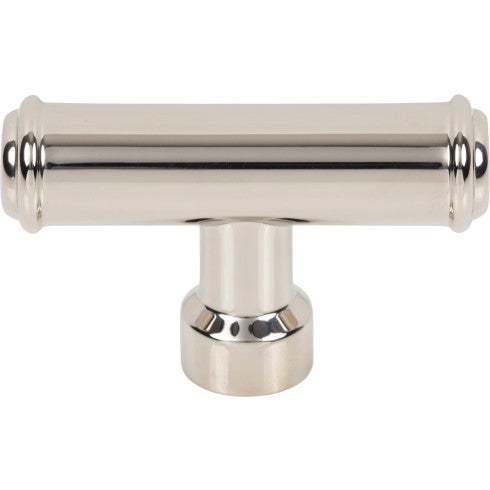 Top Knobs Lavington T-Knob 2 1/4" in Polished Nickel