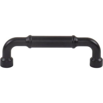 Top Knobs Lavington Pull 3 3/4" c-c in Flat Black