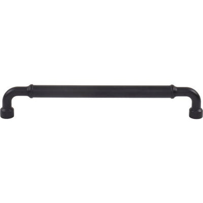 Top Knobs Lavington Pull 7 9/16" c-c in Flat Black