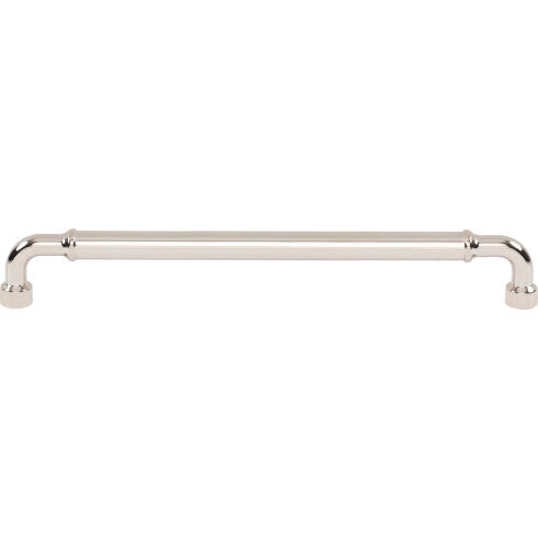 Top Knobs Lavington Pull 8 13/16" c-c in Polished Nickel
