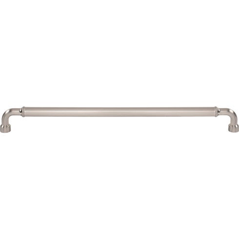 Top Knobs Lavington Pull 12" c-c in Brushed Satin Nickel