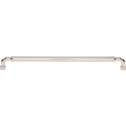 Top Knobs Lavington Pull 12" c-c in Polished Nickel