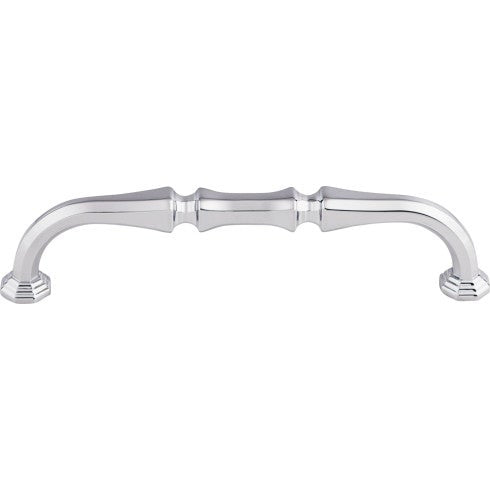 Top Knobs Chalet Appliance Pull 5" c-c in Polished Chrome
