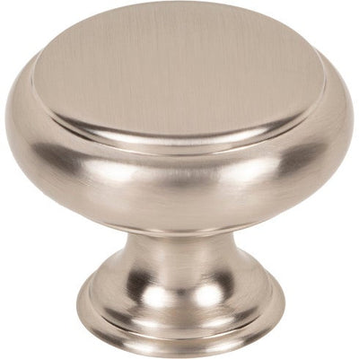 Top Knobs Bayridge Knob 1 1/4" in Brushed Satin Nickel