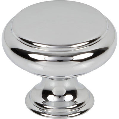 Top Knobs Bayridge Knob 1 1/4" in Polished Chrome