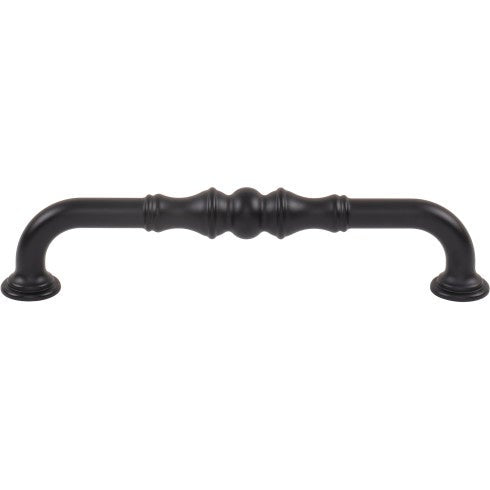 Top Knobs Bayridge Pull 6 5/16" c-c in Flat Black