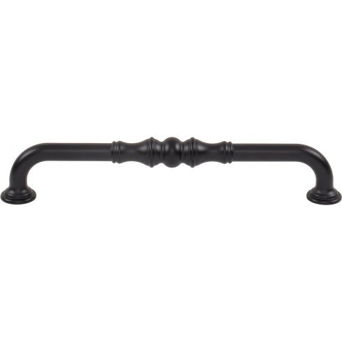 Top Knobs Bayridge Pull 7 9/16" c-c in Flat Black