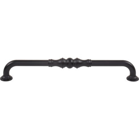 Top Knobs Bayridge Pull 8 13/16" c-c in Flat Black