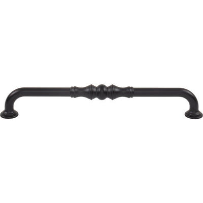 Top Knobs Bayridge Pull 8 13/16" c-c in Flat Black