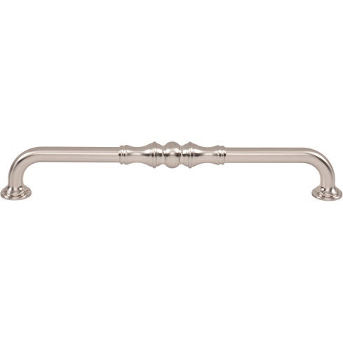 Top Knobs Bayridge Pull 8 13/16" c-c in Brushed Satin Nickel