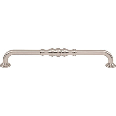 Top Knobs Bayridge Pull 8 13/16" c-c in Brushed Satin Nickel