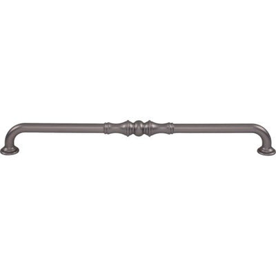 Top Knobs Bayridge Pull 12" c-c in Ash Gray
