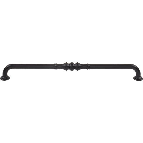 Top Knobs Bayridge Pull 12" c-c in Flat Black