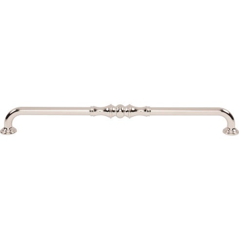Top Knobs Bayridge Pull 12" c-c in Polished Nickel