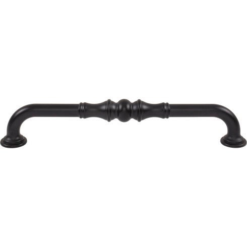 Top Knobs Bayridge Pull 18" c-c Appliance Pull in Flat Black
