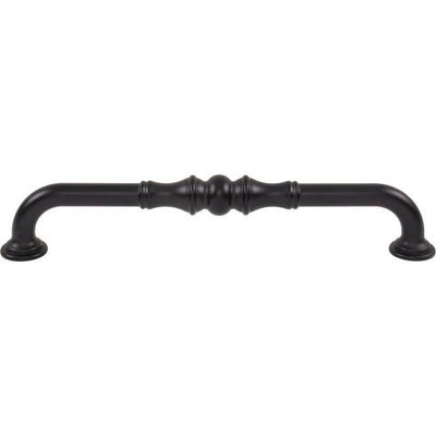 Top Knobs Bayridge Pull 18" c-c Appliance Pull in Flat Black