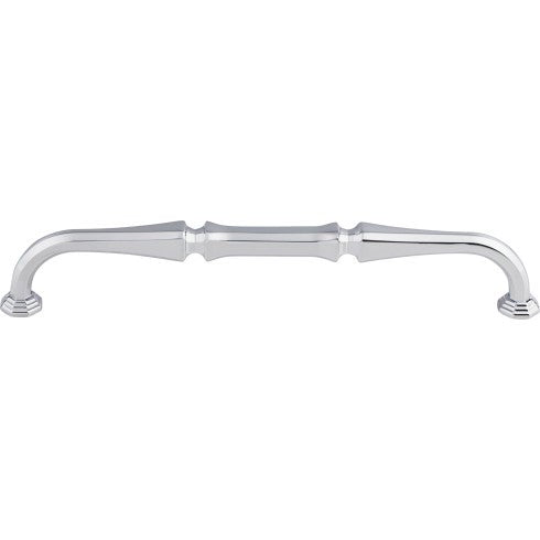 Top Knobs Chalet Appliance Pull 7" c-c in Polished Chrome