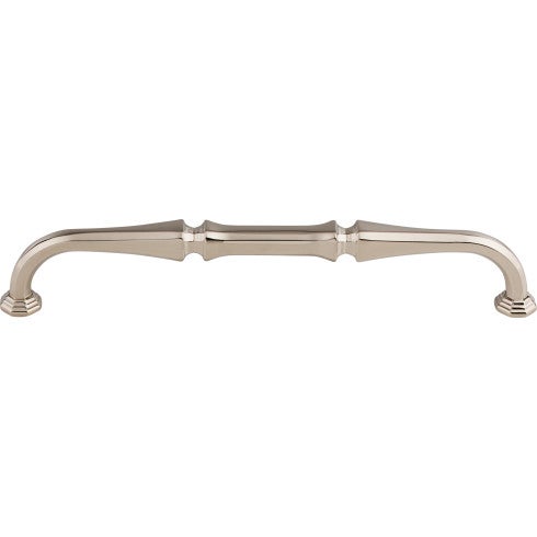 Top Knobs Chalet Appliance Pull 7" c-c in Polished Nickel