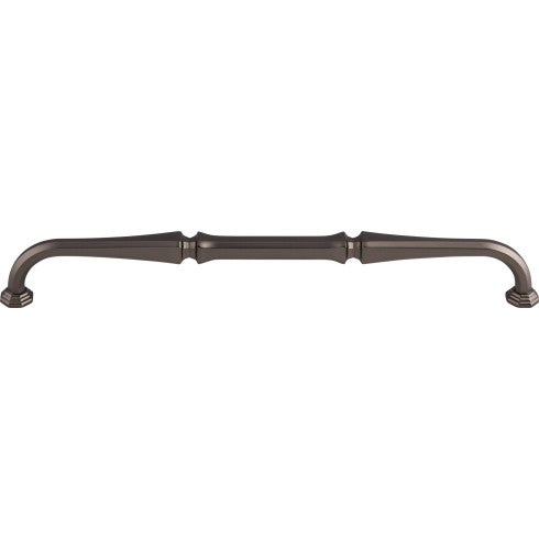 Top Knobs Chalet Appliance Pull 9" c-c in Ash Gray