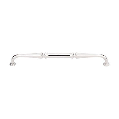 Top Knobs Chalet Appliance Pull 9" c-c in Polished Nickel
